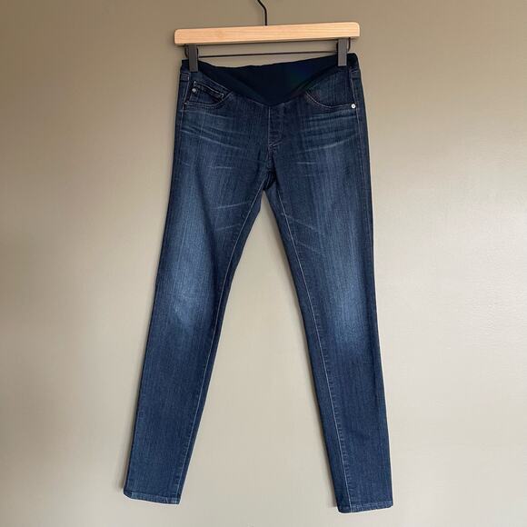 AG Jeans Secret Belly Maternity Jeans Ankle‎ Legging Sz 26 Pregnancy Comfortable - Picture 4 of 16